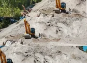 Galian C di Dusun Gau Diduga Tak Berizin, Material Diduga Digunakan untuk Proyek Jalan