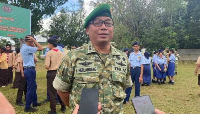 Persami KKRI Kodim 1504/Ambon Bentuk Generasi Tangguh dan Berkarakter Menuju Indonesia Emas 2045